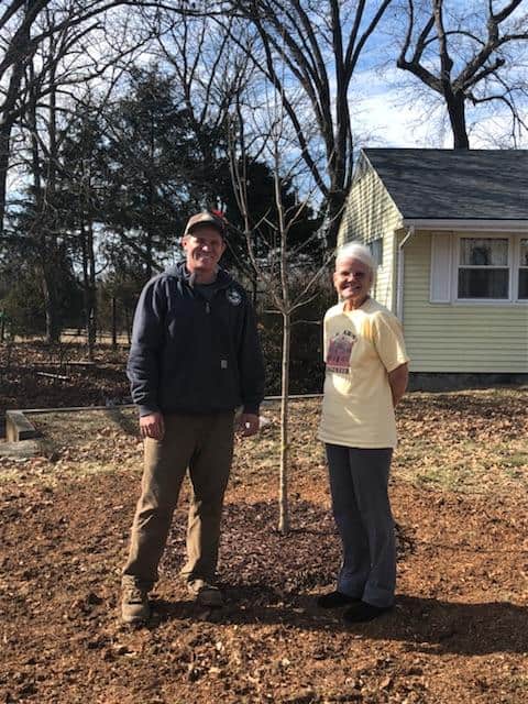 A planting visit